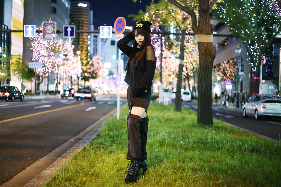 美少女とロックの徳野 結南さんスナップ1枚目
