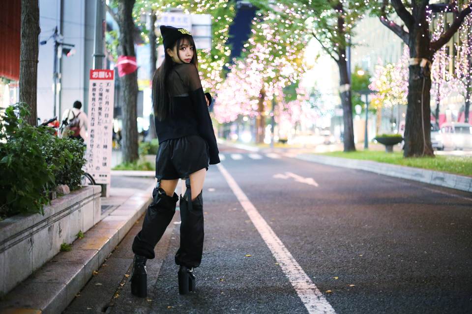 美少女とロックの徳野 結南さんスナップ4枚目
